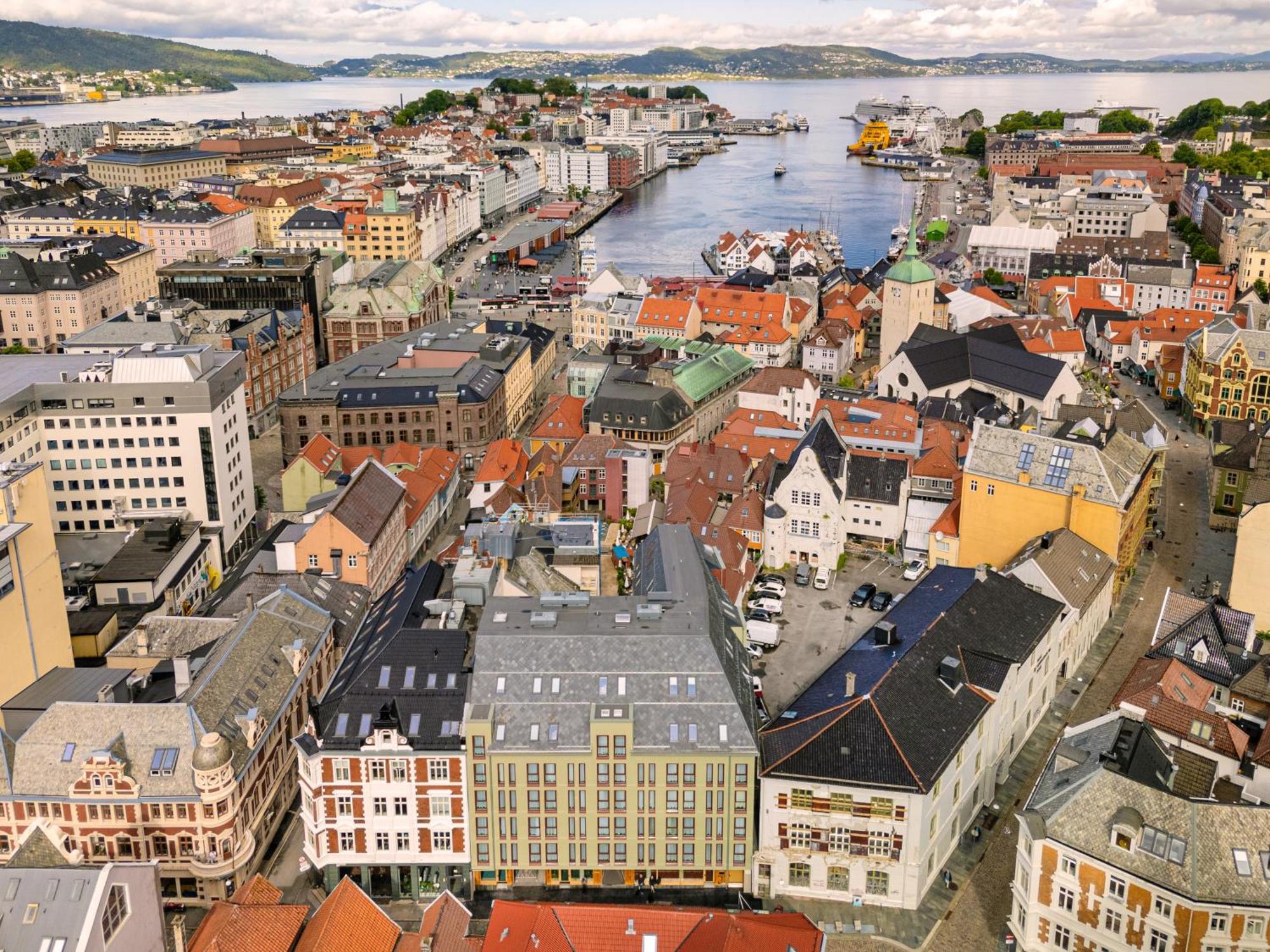 Skostredet Hotel Bergen Luaran gambar